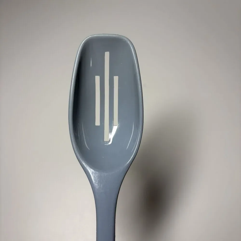 Vintage Foley Blue Nylon Plastic Slotted Spoon Kitchen Serving Utensil 11